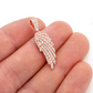 Angel Wing 0.85CTW Diamond Pendant  customdiamjewel   