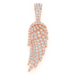 Angel Wing 0.85CTW Diamond Pendant  customdiamjewel   