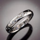 Art Deco Round Cut Moissanite Wedding Band Ring  customdiamjewel   