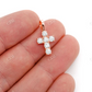 0.89CTW Round Diamond Cross Pendant  customdiamjewel   