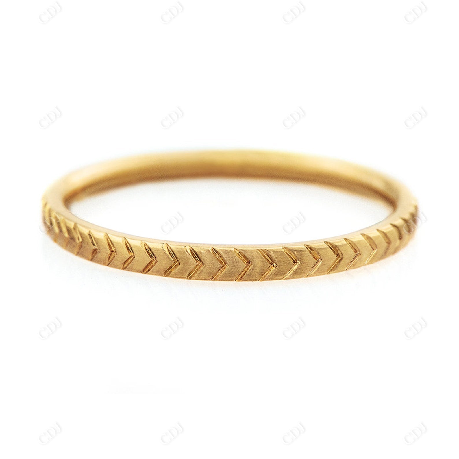 Engraved Stacking Wedding Band For Woman  customdiamjewel 10KT Yellow Gold 