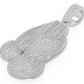 Fully Iced Out 8.80CTW Diamond Prayers Hands Pendant  customdiamjewel   