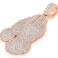 Fully Iced Out 8.80CTW Diamond Prayers Hands Pendant  customdiamjewel   