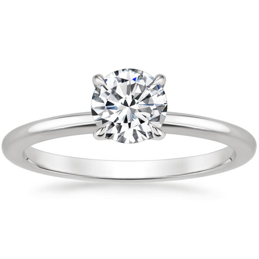 2.0CT Lab Grown Diamond Solitaire Engagement Ring  customdiamjewel   