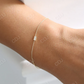 Dainty Baguette Cut Natural Diamond Classic Bracelet  customdiamjewel   