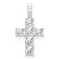 1.25CTW Round Diamond Cross Pendant  customdiamjewel   