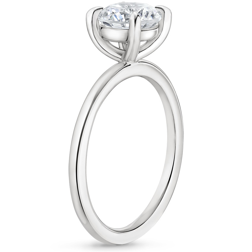 2.0CT Lab Grown Diamond Solitaire Engagement Ring  customdiamjewel Sterling Silver White Gold VVS-EF