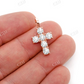 1.25CTW Round Diamond Cross Pendant  customdiamjewel   