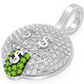 0.45CTW Diamond Money Face Pendant  customdiamjewel   