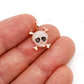 0.45CTW Iced Out Skull And Crossbones Pendant  customdiamjewel   