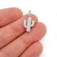 0.35CTW Cluster Diamond Cactus Pendant  customdiamjewel   