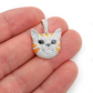 1.90CTW Round Diamond Cat Face Pendant  customdiamjewel   