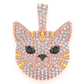 1.90CTW Round Diamond Cat Face Pendant  customdiamjewel   