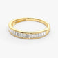 0.40CTW Baguette Cut Natural Diamond Channel Set Wedding Band  customdiamjewel   