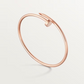 Open Nail Cuff Bangle Bracelet  customdiamjewel   