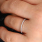 0.15CTW Natural Diamond White Gold Stackable Wedding Band  customdiamjewel   