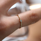 Simple Solitaire Bezel Set Diamond Wedding Band  customdiamjewel   