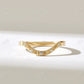 0.05CTW Diamond Square Pattern Arch  Wedding Band  customdiamjewel   