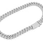 3 Row Diamond Cuban Chain Hip Hop Necklace  customdiamjewel   
