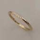 Antique Cushion Cut Moissanite Bridal Ring Set  customdiamjewel   