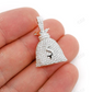 1.50CTW Diamond Money Bag White Gold Pendant customdiamjewel