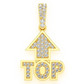 0.25CTW Top Emoji Hip Hop Pendant  customdiamjewel   
