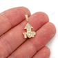 0.25CTW Top Emoji Hip Hop Pendant  customdiamjewel   