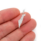 0.40CTW Gold Israel Palestine Country Diamond Pendant customdiamjewel