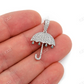 0.75CTW Multi Diamond Umbrella Pendant  customdiamjewel   
