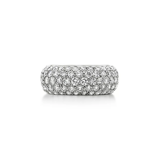 3.75 CTW Natural Diamond Thick Pave Band Ring  customdiamjewel   