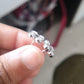 Clover Style Stud Moissanite Flower Earrings  customdiamjewel   