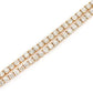 Luxury Tennis Chain Necklace Round Diamond Jewelry  customdiamjewel   