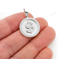1.00CTW Dollar Sign Circle White Gold Pendant customdiamjewel