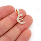 0.45CTW Euro Currency Symbol Gold Hip Hop Pendant customdiamjewel