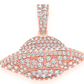 1.25CTW Diamond UFO Pendant  customdiamjewel   
