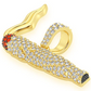 1.25CTW Alternative Diamond Burning Joint Pendant  customdiamjewel   