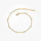 Natural Diamond 14k Solid Gold Cluster Bracelet  customdiamjewel   