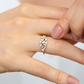 0.55CTW Real Baguette Diamond Stackable Cluster Wedding Band  customdiamjewel   