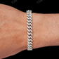 Hip Hop Diamond Cuban Bangle Bracelet  customdiamjewel   