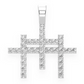 0.50CTW Diamond Triple Cross Pendant  customdiamjewel   