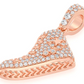 0.45CTW Hip Hop Sneaker Pendant  customdiamjewel   