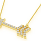 Diamonds Arrow Cupid Necklace for Women  customdiamjewel   