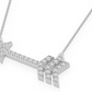 Diamonds Arrow Cupid Necklace for Women  customdiamjewel   