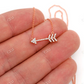 Diamonds Arrow Cupid Necklace for Women  customdiamjewel   