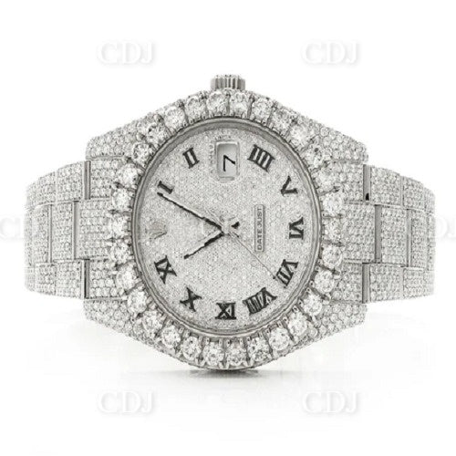 Hip Hop Rolex luxury Diamond Wrist Watch  (25.81CTW)  customdiamjewel   