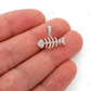 0.33CTW Bare Bone Fish Diamond Pendant  customdiamjewel   