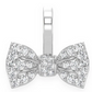 0.20CTW Diamond Mini Bowtie Pendant  customdiamjewel   