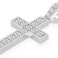 0.25CTW Diamond Cross Pendant  customdiamjewel   