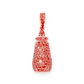 0.90CTW Round Diamond Mustard Bottle Pendant  customdiamjewel   