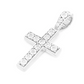 0.15CTW Diamond Minimalist Cross Pendant  customdiamjewel   